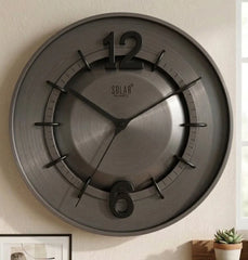 Premium Dark Wood Home Clock
